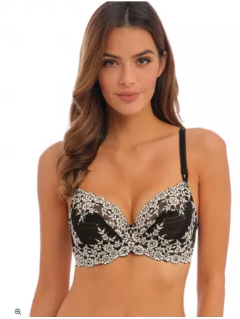 Underwired bra black...