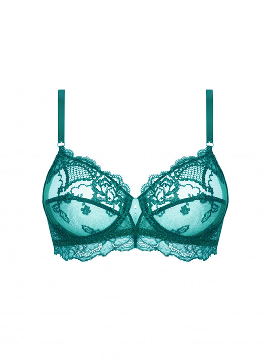 Lise charmel Soutien-gorge emboitant vert princesse SUBLIME EN DENTELLE