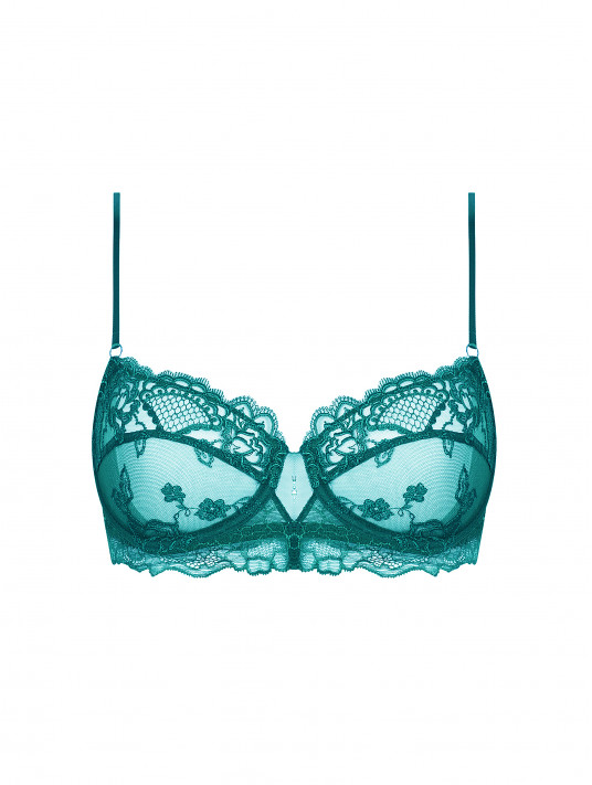 Lise charmel Half cup bra green princess SUBLIME EN DENTELLE