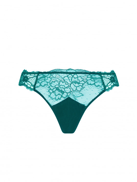 Lise Charmel Tanga green princess SUBLIME EN DENTELLE