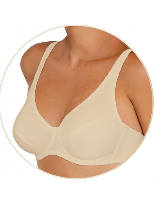 Lisanza Soutien-gorge sans armatures peau COTON