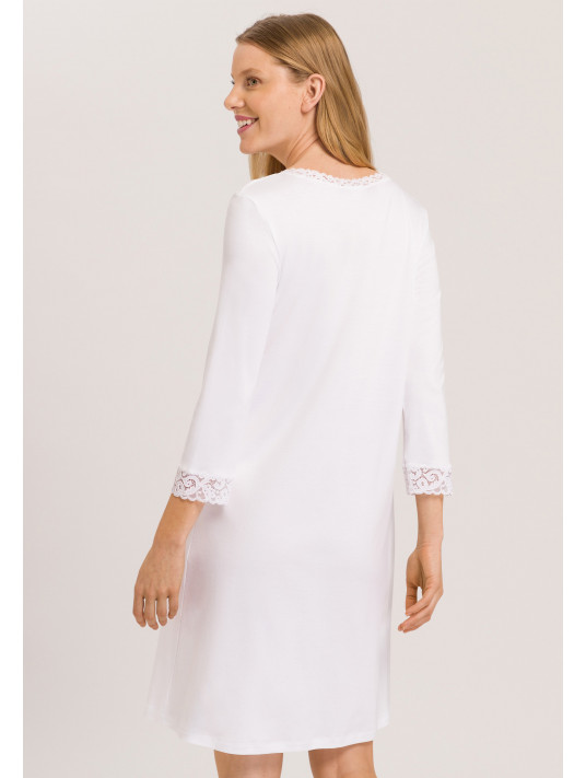 Hanro White Cotton night dress MOMENTS