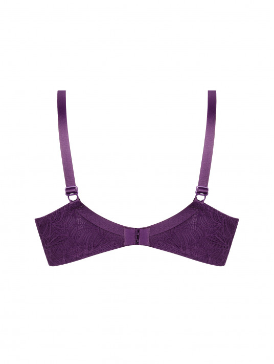 Antigel Full cup underwired bra purple ATELIER SEDUCTION