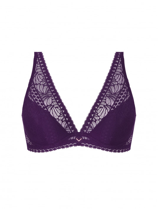 Antigel Half padded bra purple ATELIER SEDUCTION