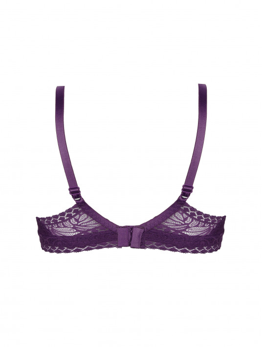 Antigel Non wired bra purple ATELIER SEDUCTION