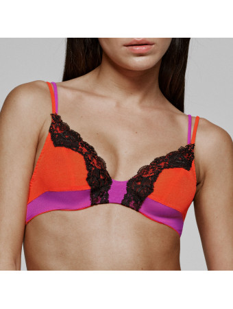 Andres Sarda Deep plunge bra BREMER