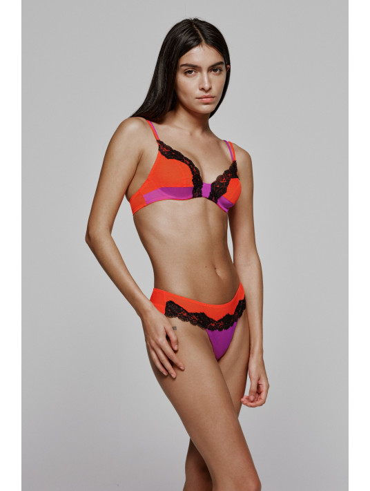 Andres Sarda Deep plunge bra BREMER