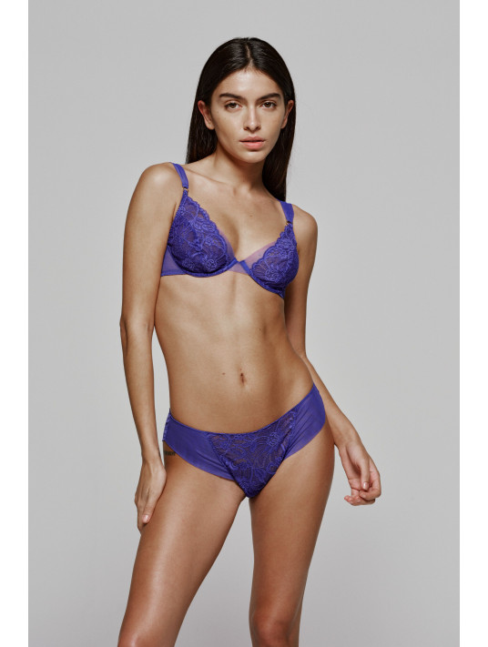 Sarda Soutien-gorge plongeant violet SHAVONNE