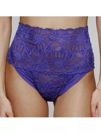 Sarda Culotte taille haute violet SHAVONNE