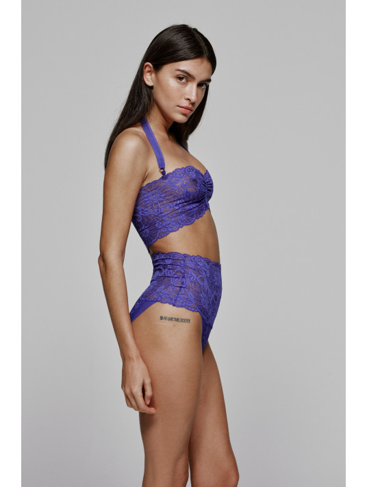 Sarda Culotte taille haute violet SHAVONNE