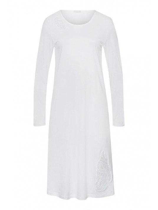 Hanro Long sleeved nightdress ANNE