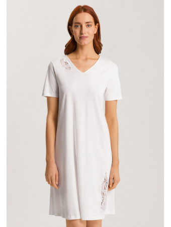 hanro Chemise de nuit en coton ANNE