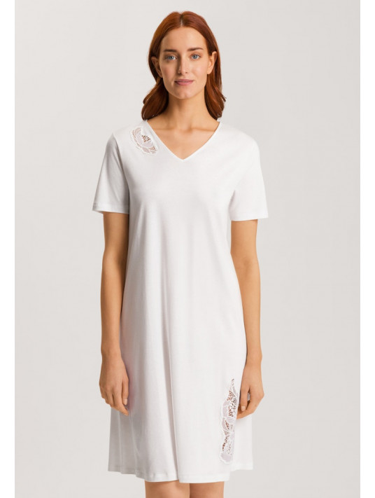 hanro Chemise de nuit en coton ANNE