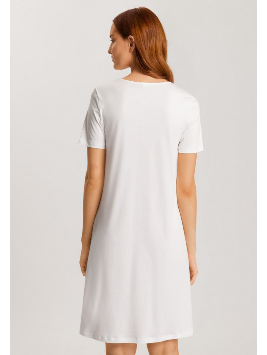 Hanro Short-sleeved nightdress ANNE