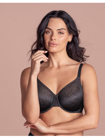 Wacoal Moulded Underwired bra black BACK APPEAL