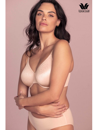 Wacoal Moulded underwired bra pink BACK APPEAL