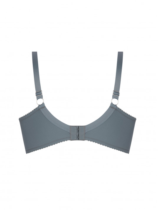 Soutien-gorge bien-être gris perle SOURCE BEAUTE