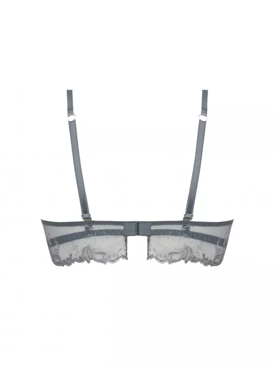 Lise charmel Half cup bra gray SOURCE BEAUTE