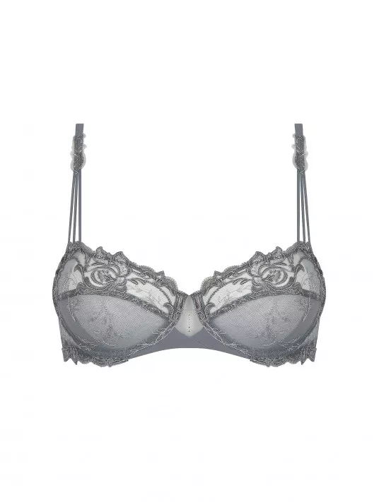 Lise charmel Half cup bra gray SOURCE BEAUTE