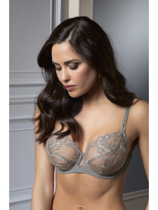 Lise Charmel Fitting cup bra gray SOURCE BEAUTE