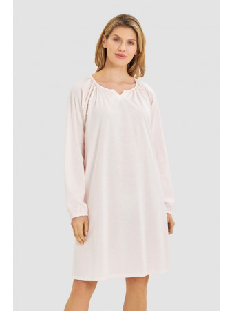 Feraud Chemise de nuit manches longues COTON