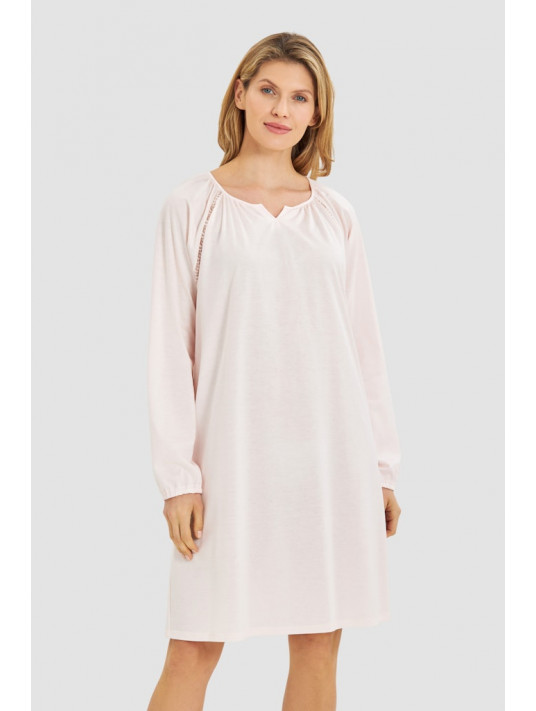 Feraud Chemise de nuit manches longues COTON