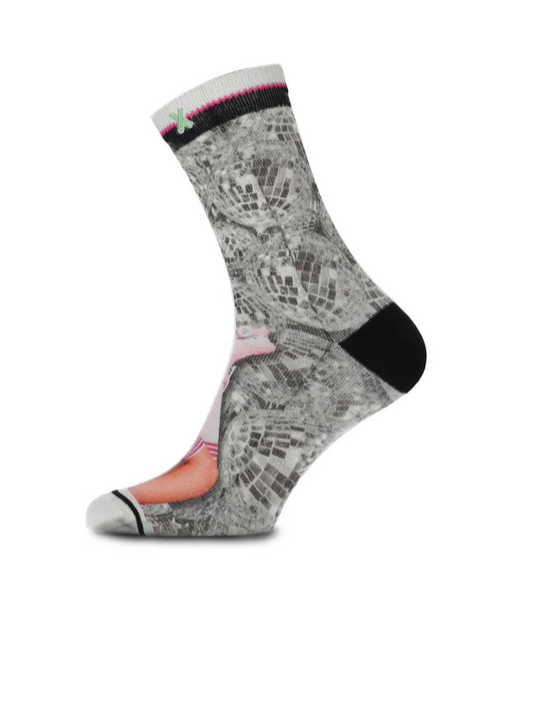 XPOOOS Chaussettes DISCO SKATER