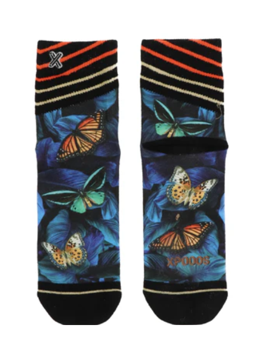 xpoos Chaussettes BUTTERFLY