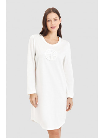 Feraud Long-sleeved nightdress COTTON