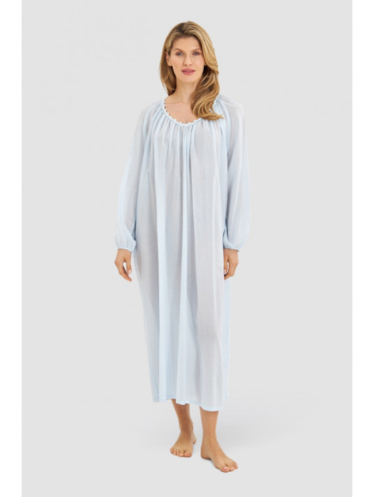 Feraud Chemise de nuit longue voile COTON