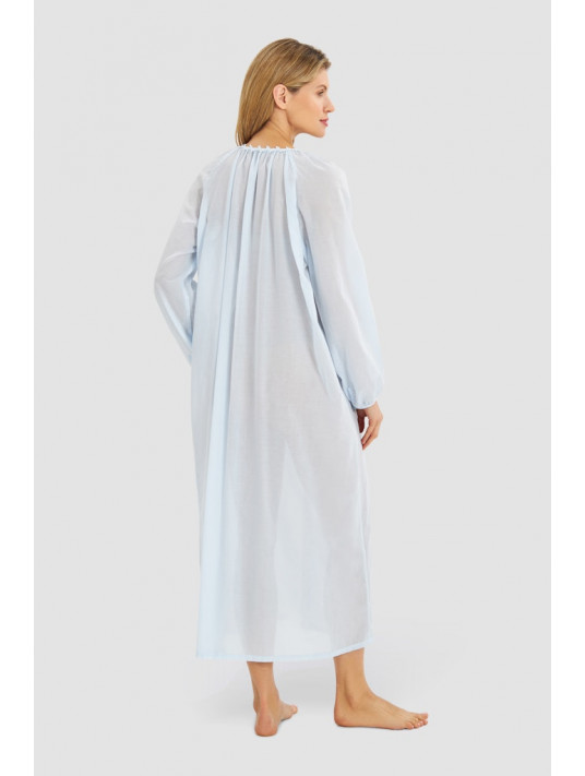 Feraud Chemise de nuit longue voile COTON