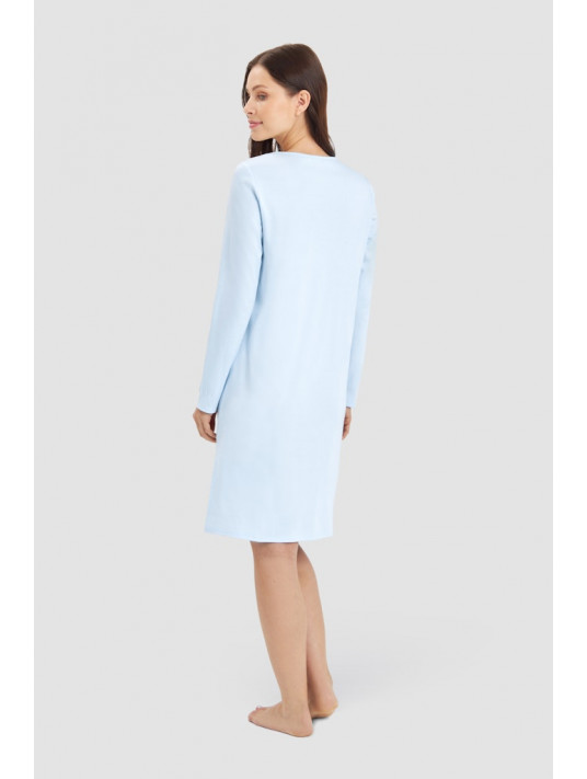 Feraud Chemise de nuit bleu COTON