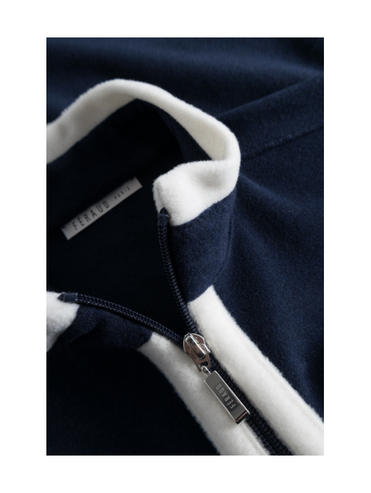 Feraud Long-sleeved pajamas dark blue FLEECE