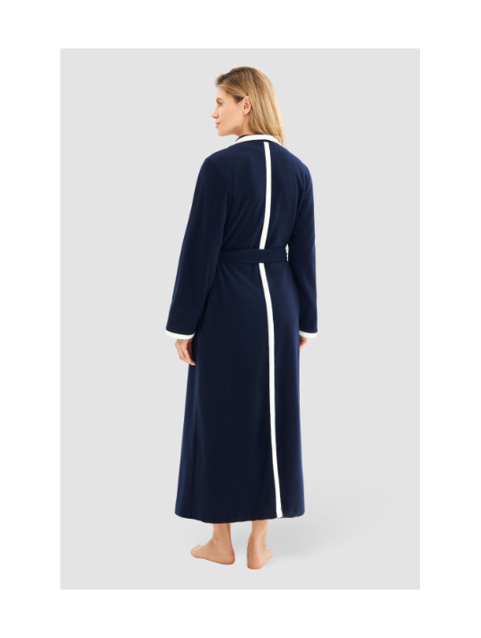 Feraud Fleece wrap-around dressing gown