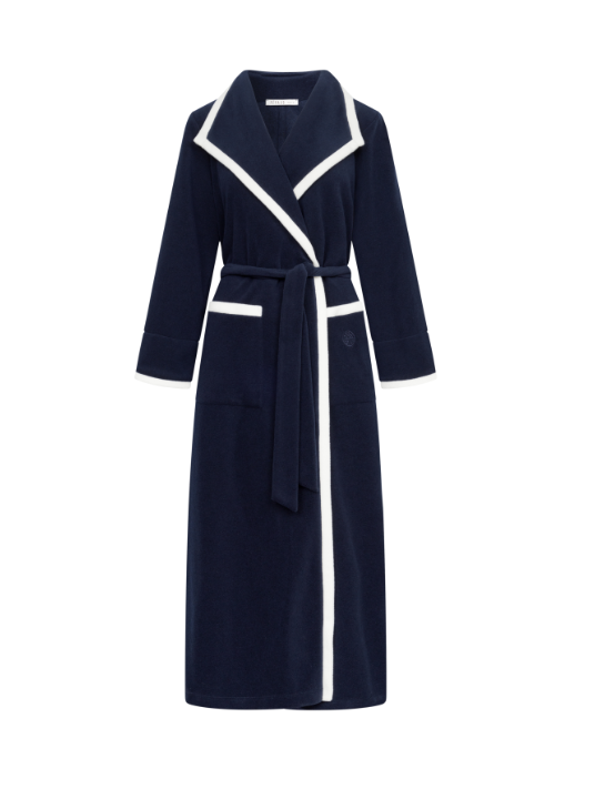 Feraud Fleece wrap-around dressing gown