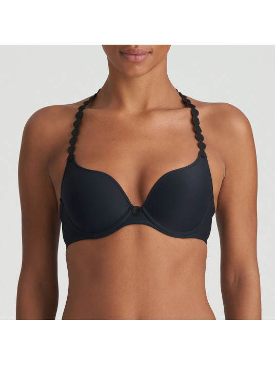 Marie JO Soutien-gorge décolleté coeur charbon TOM