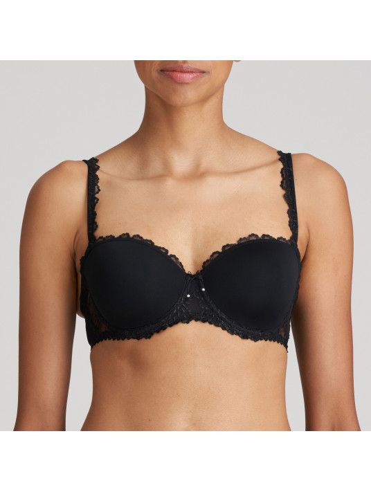 MARIE JO Soutien-gorge bandeau JANE noir