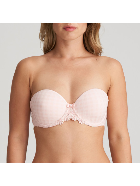 Marie JO Padded bra strapless pink AVERO