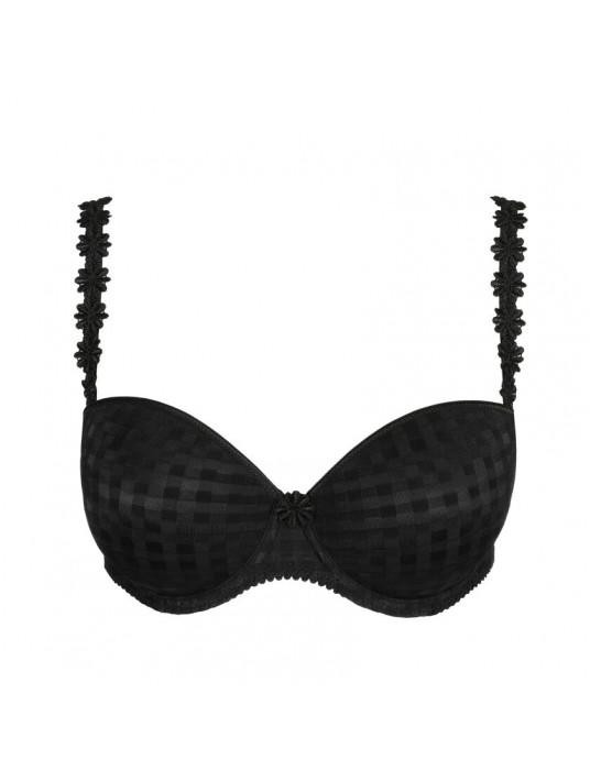 marie JO Soutien-gorge bandeau noir AVERO