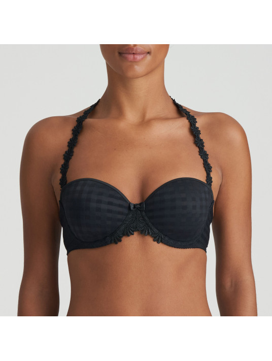 marie JO Soutien-gorge bandeau noir AVERO