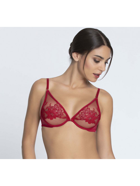 Lise Charmel Soutien-gorge triangle rouge ADORABLE EN SEXY