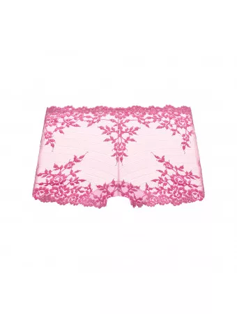 Wacoal Shorty taille haute rose EMBRACE LACE