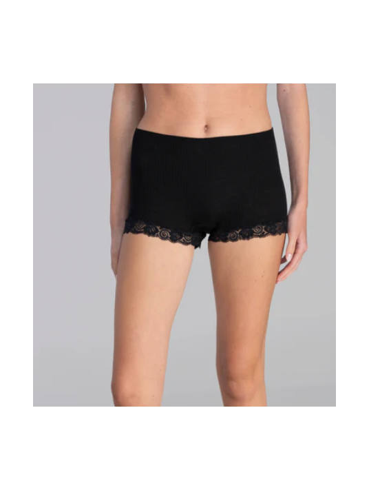 Oscalito Shorty black WOOLEN SILK