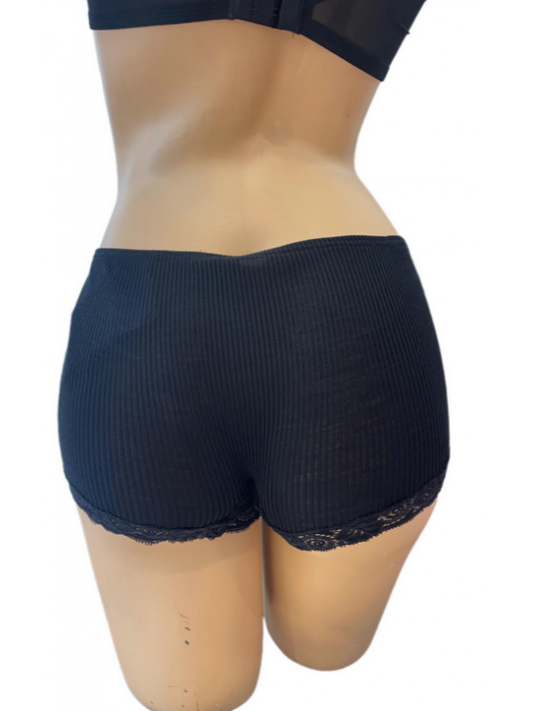 Oscalito Shorty black WOOLEN SILK