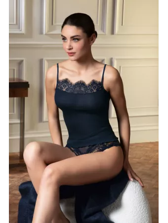 Lise Charmel Spaghetti top blue PLAISIR CARESSE