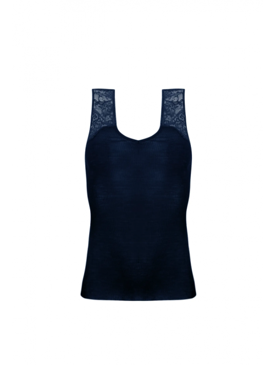 Lise Charmel Tank top blue PLAISIR CARESSE