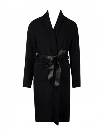 Antigel black Fleece dressing gown SIMPLY PERFECT