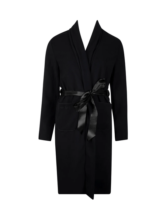 Antigel black Fleece dressing gown SIMPLY PERFECT