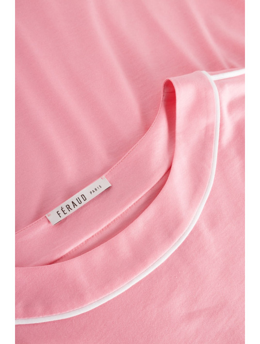 Feraud Pink long sleeved cotton pyjama