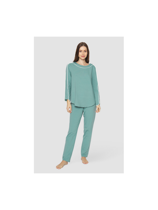 Feraud jade long sleeved cotton pyjama